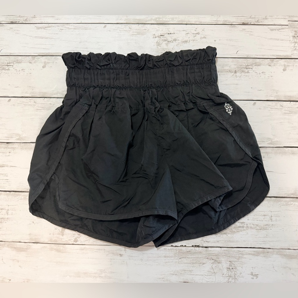 FP Movement by Free People The Way Home High-Waisted Running Shorts Black XS